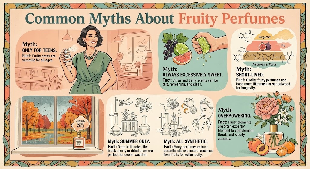 Common Myths About Fruity Perfumes