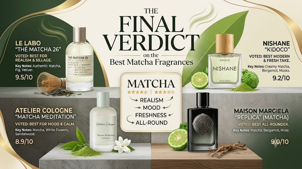 The Final Verdict on the Best Matcha Fragrances