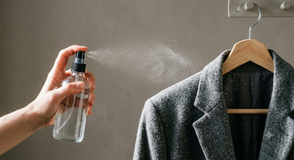 The Rubbing Alcohol or Vodka Spray Method